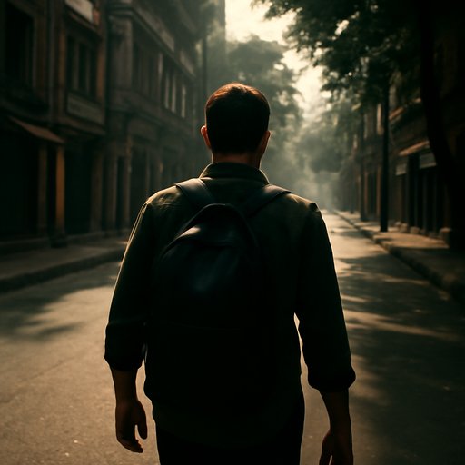ab99 হাঁটার সময় শহরের রাস্তা